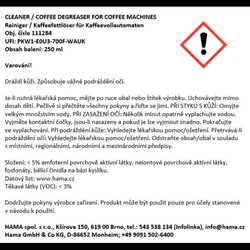 Xavax Coffee Clean, speciální čistič (nejen) pro plně automatické kávovary, 250 ml